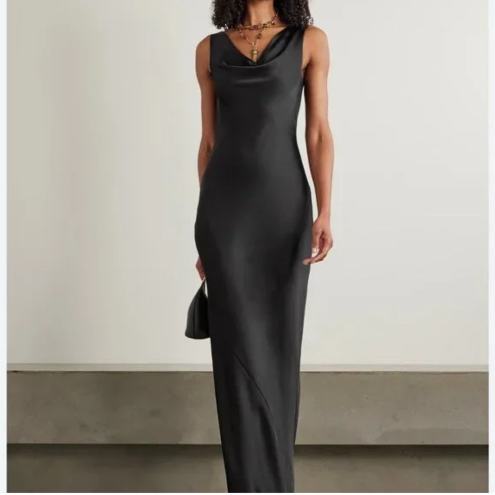 Norma Kamali Maria Crepe Gown